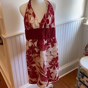 Halter CMV cocktail dress